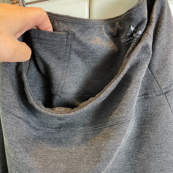 Royal Robbins Gray Knit Mini Skirt Women's Sz XS Rayon Blend Pockets Stretch - Picture 4 of 10